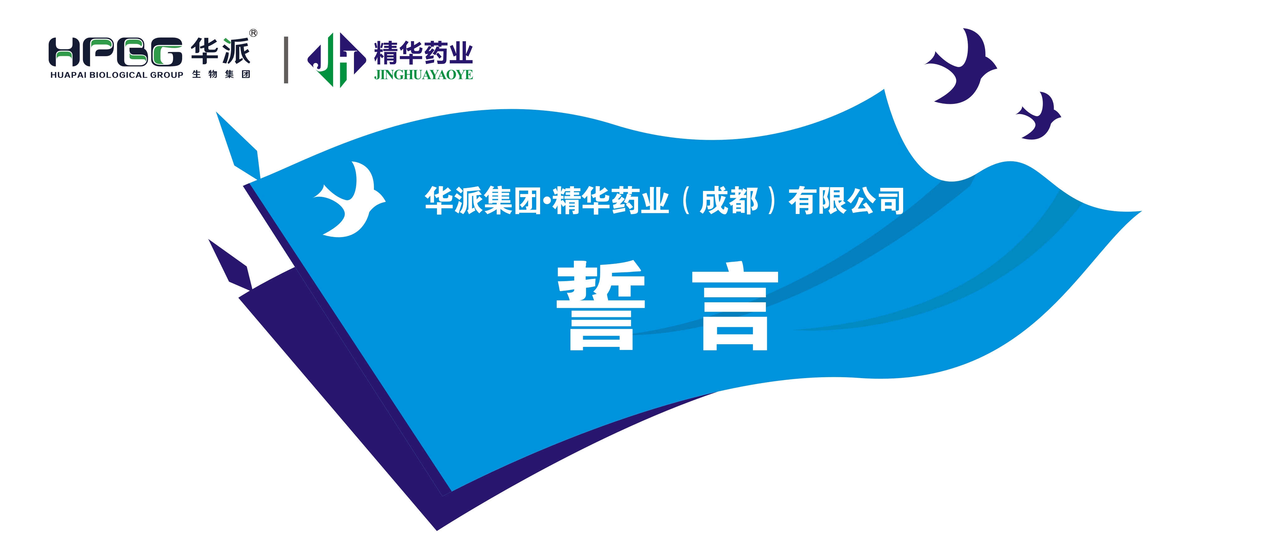 誓言丨华派集团&middot;必发888药业（成都）有限公司