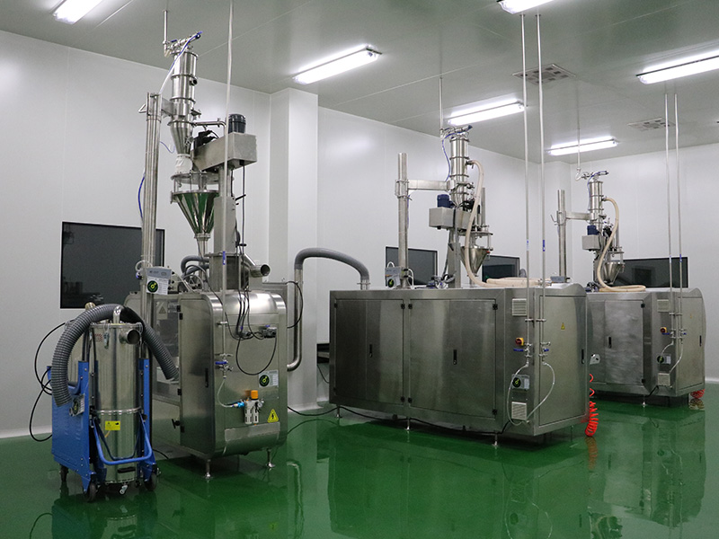 粉剂预混剂车间：：：包装机 