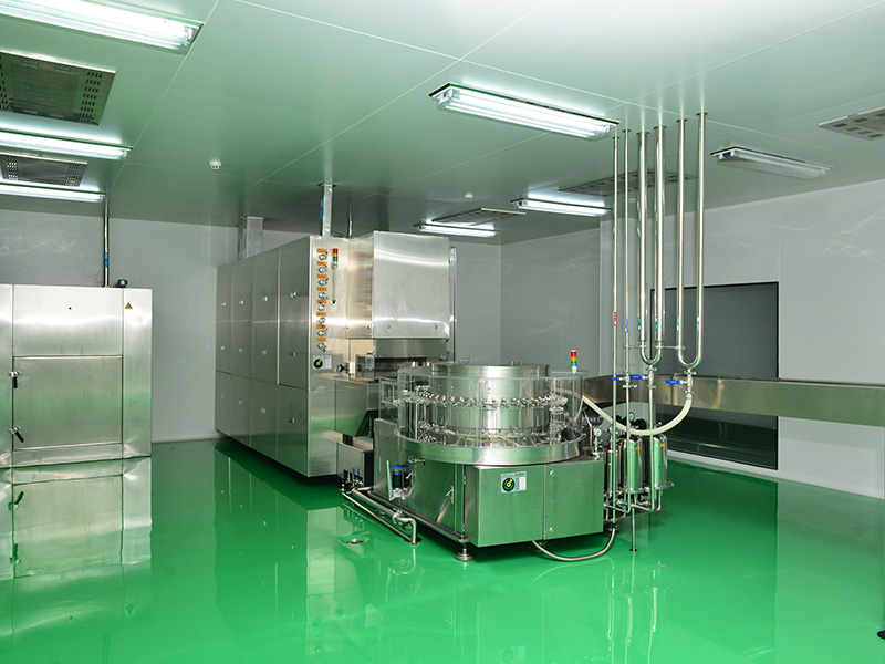 非最终灭菌巨细容量注射剂车间：：：洗瓶机 